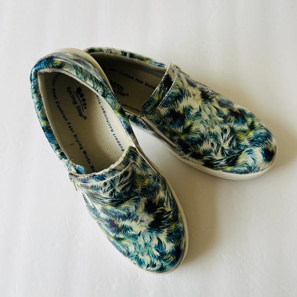 SPRING STEP Women's "Whispie-Tufts-Blum" Professional Slip-On Shoes NWOT Size 7M - Picture 10 of 11